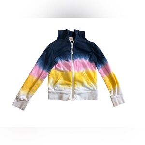 Wonder Nation Kids Ombre Zip Hoodie XS 4–5 Colorblock Sweatshirt